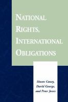 National Rights, International Obligations cover