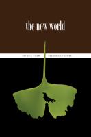 The New World : An Epic Poem: the Twenty-Fifth Anniversary Edition cover