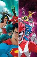 Justice League/Power Rangers cover