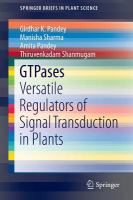 GTPases : Versatile Regulator of Signal Transduction in Plants cover