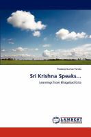 Sri Krishna Speaks... cover