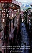 Europe's Greatest Driving Tours cover