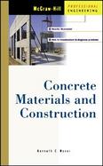 Concrete Materials and Construction cover
