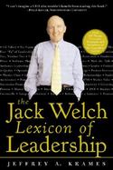 The Jack Welch Lexicon of Leadership cover