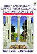Brief Office Professional for Windows 95, Version 7.0 cover
