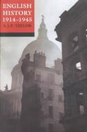 English History 1914-1945 cover