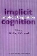 Implicit Cognition cover