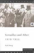 Versailles and After 1919-1933 cover