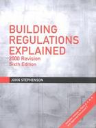 Building Regulations Explained 2000 cover