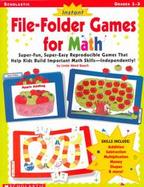 Instant File Folder Games for Math cover