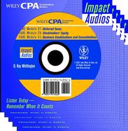 Wiley CPA Examination Review Impact Audios: Listen Today; Remember When it Counts, Financial Accounting and Reporting Set, cover