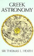 Greek Astronomy cover