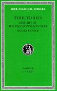 Thucydides History of the Peloponnesian War  Books One and Two (volume1) cover