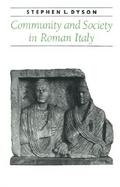 Community and Society in Roman Italy cover