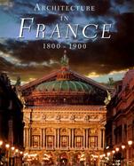 Architecture in France 1800-1900 cover