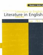 Reader's Guide to Literature in English cover