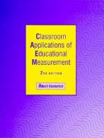 Classroom appl.of educ.measurement cover