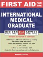 First Aid for the International Medical Graduate cover