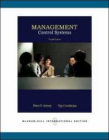 Management Control Systems cover