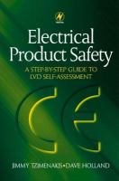 Electrical Product Safety- A Step-by-Step Guide to LVD Self Assessment- A Step-by-Step Guide to LVD Self Assessment cover