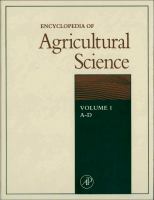 Encyclopedia of Agricultural Science cover