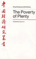 The Poverty of Plenty cover
