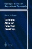 Decision AIDS for Selection Problems cover