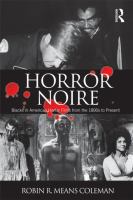 Horror Noire cover