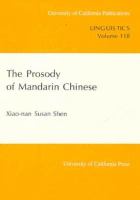The Prosody of Mandarin Chinese cover