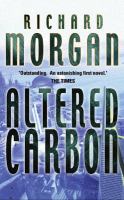 Altered Carbon (Gollancz) cover