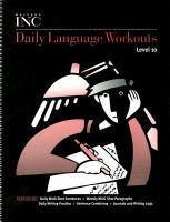 Daily Language Workouts cover