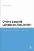 Online Second Language AcquisitionConversation Analysis of Online Chat cover