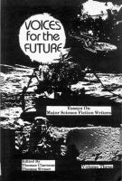Voices for the Future Essays on Major Science Fiction Writers (volume1) cover