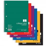 1 Subject College Ruled Notebook cover