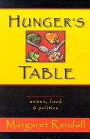 Hungers Table: Women, Food, and Politics cover