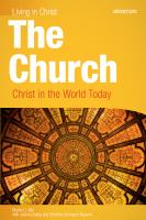 The Church: Christ in the World Today cover