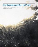 Contemporary Art in Print cover