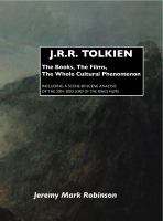 J.R.R. Tolkien : The Books, the Films, the Whole Cultural Phenomenon cover