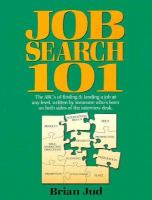Job Search 101 cover