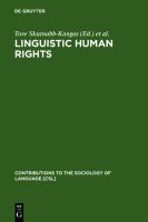 Linguistic Human Rights: Overcoming Linguistic Discrimination cover