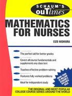Schaum's Outline of Theory and Problems of Mathematics for Nurses cover