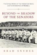 Beyond the Shadow of the Senators cover