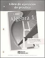 Algebra 1, Spanish Practice Workbook cover