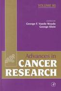 Advances In Cancer Research (volume80) cover