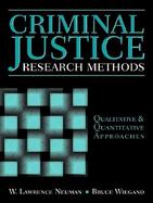 Criminal Justice Research Methods Qualitative and Quantitative Approaches cover