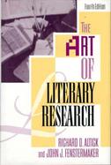 The Art of Literary Research cover