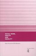 Social Work, Health and Equality cover