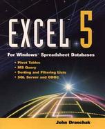 Excel 5 for Windows Spreadsheet Databases cover