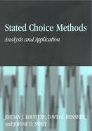 Stated Choice Methods Analysis and Applications cover