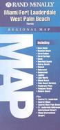 Rand McNally Miami, Fort Lauderdale, West Palm Beach City Map cover
